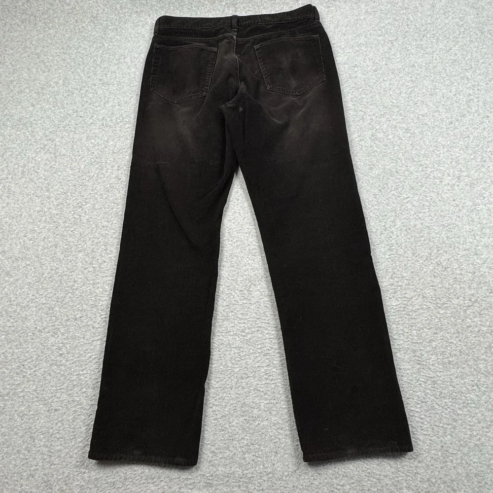 J. Crew Dark Brown Corduroy Pants Mens 33x32 VTG‎ Style Classic Casual Grunge